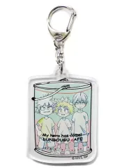 【中古】キーホルダー・マスコット(キャラクター) 【シークレット】 緑谷＆爆豪＆轟(幼少期) 「僕のヒーローアカデミア×文房具カフェ2017 アクリルキーホルダー」