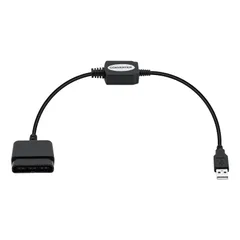 【新着商品】アダプタ PC USB またはプレイステーション 3 - コンバータケーブル Sony コントローラ DualShock PS2 PS3 2 コントローラ用 (ダンシングマットギターヒーローとは互換性がありません) プレイステーション (USB t