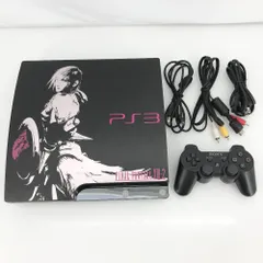 05w12757T 【PS3】PlayStation3 本体 ライトニングエディションver2 FINAL FANTASY XIII-2 (CECH-3000B 320GB) ＊動作確認済み＊ ◎中古品◎