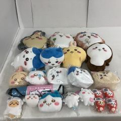 02w06384 ちいかわ  ぬいぐるみ  クッションなど グッズ 約20点 まとめ売り　ちいかわ ハチワレ うさぎ モモンガ  ちいかぶ シーサー 【中古品】