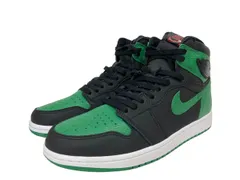 NIKE (ナイキ) AIR JORDAN 1 RETRO HIGH OG エアジョーダン 1 レトロ ハイ スニーカー 555088-030 28cm US10 ブラック×パイングリーン メンズ/028