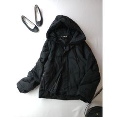 定価30800円 TODAYFUL トゥデイフル hoodie down jacket フーディ ダウン ジャケット 黒 ブラック 36(111S+2427)24F☆