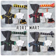 オビツ11　魔法使い風お洋服　アウター+マフラー+Yシャツ+ベスト+ネクタイ+ボトムス　ねんどろいどどーる　魔法学校　コスプレ　なりきり　魔女