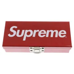 supreme メタルストレージボックス　赤　缶　小サイズ　インテリア　小物収納 ポイント10倍】 メタルストレージボックス supreme 赤