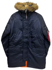 ALPHA INDUSTRIES (アルファ) N-3B フライトジャケット Slim Fit USAF GEN1 MJN31210C1 S ネイビー メンズ/045のサムネイル