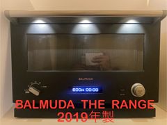 【36】2019年製バルミューダ ザ・レンジ オーブンレンジ ブラック BALMUDA The Range K04A-BK