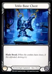 【中古】Flesh and Blood EVO019[C]：Teklo Base Chest