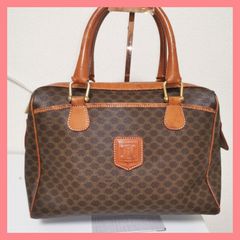 【超人気品】セリーヌCELINE トリオンフ マカダム柄 ハンドバッグ トートバッグ 鑑定済！