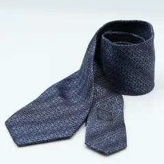 未使用品 グッチ ストライプ ダークブルー/ブラック ネクタイ メンズ STU