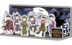 【中古】アクリルスタンド・アクリルパネル 6つ子(大人ver.) アクリルジオラマ 「えいがのおそ松さん」