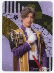 【中古】キャラカード 木原瑠生(へし切長谷部) ランダムカードB 「ミュージカル『刀剣乱舞』 目出度歌誉花舞 十周年祝賀祭」