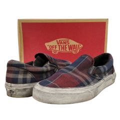 VANS バンズ Classic Slip-On CA The Over-Washed Collection 加工 スリッポン シューズ マルチ サイズUS8=26cm 正規品 / 40180