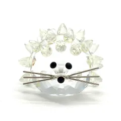 SWAROVSKI - スワロフスキー SWAROVSKI オブジェ 置物 183273 クリア ハリネズミ【中古】 SWAROVSKI スワロフスキー Swarovski レプリカ ハリネズミ