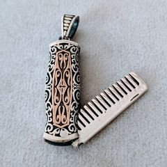 ☆NEW☆ トルコ製 925silver ペンダントトップ（折り畳みコーム）