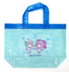 【中古】バッグ リトルツインスターズ クリアトートバッグ 「Happyくじ Sanrio characters NIGHTPOOL」 クリアトートバッグ賞