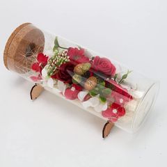 SCAMPER ソープフラワー 花束 バラ ブーケ 100本（赤、青、ピンク