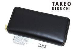 新品 タケオキクチ【サーフェス】 長財布 786607 TAKEO KIKUCHI 本革 レザー