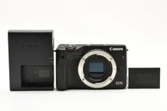 ✨美品✨自撮りOK❤️旅行・初心者におすすめセット❤️軽量 Canon EOS M3 EOS キヤノン Canon M3 レンズキット ブラック ミラーレス 一眼