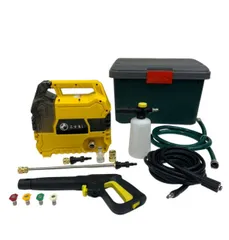 期間セール  高圧洗浄機 40L 収納ケース付充電式高圧洗浄機  自吸式 18Ｖマキタバッテリー使用可能 コードレス 高圧洗浄機 強力噴射 電動工具 3段階圧力調整 最大吐出圧力5.5MPa 洗車ブロワー ベランダ 花粉除去効果 黄砂 泥 家庭用高圧洗浄機 高