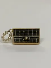 美品！格安！CHANEL シャネル マトラッセ バッグモチーフ ココマーク フェイクパール GP ゴールド ピンブローチ 02A ヴィンテージ