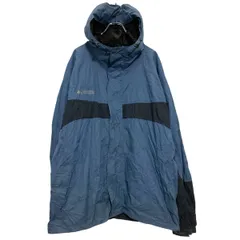 Columbia マウンテンパーカー 2XL サックスブルー ネイビー コロンビア ビッグサイズ 古着卸 アメリカ仕入 a702-7367