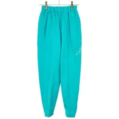 古着 メンズS Champion/チャンピオン トラックパンツ ジャージ ロングパンツ スポーツ トレーニング ミントグリーン CW-177 gl00161