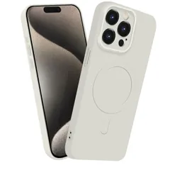 新品 MiaoKeDa iPhone 15 Pro MagSafe対応 シリコン ケース イフォン 15Pro マグネット搭載 ワイヤレス充電 スマホケース 耐衝撃 全面保護 ストラップホールバンパー いpほね15Pro 人気 薄型 いphone カバー オフ