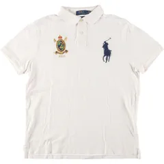 古着 ラルフローレン Ralph Lauren POLO RALPH LAUREN CUSTOM SLIM FIT ビッグポニー 半袖 ポロシャツ メンズL/eaa444394