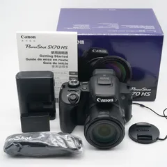展示品★希少★Canon PowerShot SX70HS 本体　付属品あり完品 展示品☆希少☆Canon PowerShot SX70HS 本体 付属品あり完品