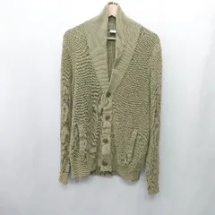 ◇ ⊇ three dots スリードッツ 長袖 カーディガン サイズF カーキ メンズ E  【1412260013093】のサムネイル