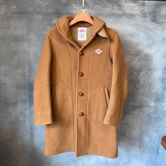 DANTON ウールモッサダッフルコート 36 キャメル ダントン