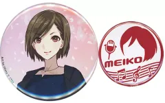 【中古】バッジ・ピンズ MEIKO 缶バッジセット(2個組) 「初音ミク クロニクルくじ」 缶バッジセット賞
