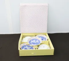 △陶磁器 直径約16cm｜西洞窯 小皿 5枚セット｜美濃焼  食卓｜工芸品 花柄 和食器■O4722