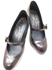 ヴィヴィアンウエストウッド Vivienne Westwood melissa クロコ型押し パンプス レディース JPN：24 のサムネイル