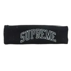 supreme ニューエラ ビッグロゴ ヘッドバンド ブラック Supreme☆New era Big Logo Headband