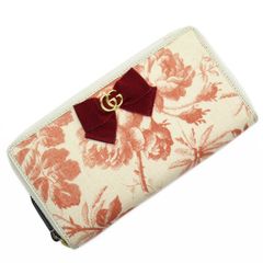 グッチ GUCCI  ラウンドファスナー長財布 GGマーモント 435819