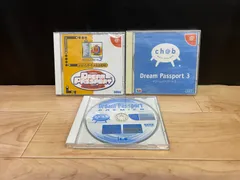 ドリームパスポート 2, 3, プレミヤ/PREMIER DC ドリームキャスト ソフト3点まとめて mEE039 ● ★