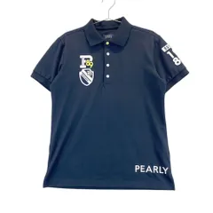 サイズ：4 PEARLY GATES パーリーゲイツ  半袖ポロシャツ  ネイビー系 [240101362335]# ゴルフウェア メンズ ストスト