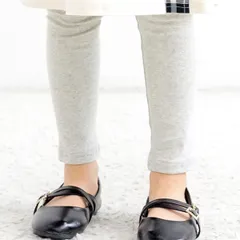 Bee【クーポン利用で20％OFF♪】レギンス◇杢グレー◇ボトムス 女の子 親子ペア 韓国子供服 子ども服 春 秋 冬 100cm 110cm 120cm 130cm 140cm 150cm 