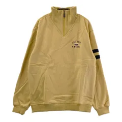 サイズ：L CUTTER&BUCK カッターアンドバック  裏起毛 ハーフジップ スウェットトレーナー  イエロー系 [240101368745] ゴルフウェア メンズ ストスト