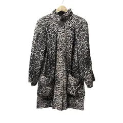 伊太利屋の黒とヒョウ柄のファー(フォックス)コート 伊太利屋（ロングコート）のフリマアイテム一覧