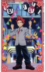 【中古】キャラカード 切島鋭児郎(ノーマル) 「僕のヒーローアカデミア 雄英高校オープンスクール トレーディングクリアカード(風船)」