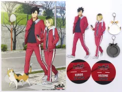 【中古】グッズセット [単品] 3大特典セット 「Blu-ray＆DVD 劇場版ハイキュー!! ゴミ捨て場の決戦 TOHO animation STORE オリジナルグッズ付きバンドル版」 同梱特典