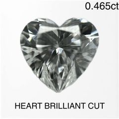 【新品】HEART BRILLIANT CUT ダイヤモンドルース