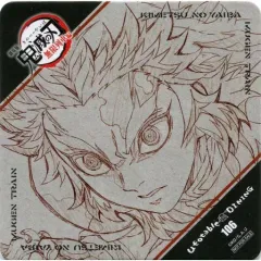 【中古】マグカップ・湯のみ 煉獄杏寿郎(上向き) オリジナルコースター 「劇場版 鬼滅の刃 無限列車編×ufotable DINING 第2期」 追加ドリンク注文特典