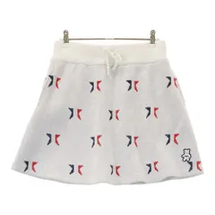 サイズ：M CALLAWAY キャロウェイ ; ニットスカート ウール混 総柄 ホワイト系 [240101329729]# ゴルフウェア レディース ストスト