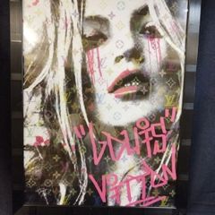 ケイト・モス×ルイヴィトン アートポスター C940 - メルカリ