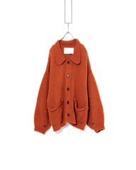 VOAAOV　ヴォアーブ　MOHAIR KNIT Blouson Cardiganモヘアブルゾンカーディガン