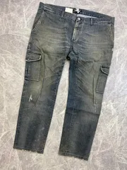 codemario様専用ページ【中古】 DOLCE&GABBANA （ドルチェアンドガッバーナ） ダメージ デニム パンツ カーゴ メンズ衣類 パンツ  Indigo G384LP/G8H61 used:B
