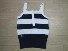 ラルフローレン キッズ Ralph Lauren 子供服 タンクトップ 夏 100cm ★3 【中古】 ユーズド 女の子 女児 ガールズ ブランド USED アウトレット リサイクル 古着 子ども服 こども服 子供 子ども
